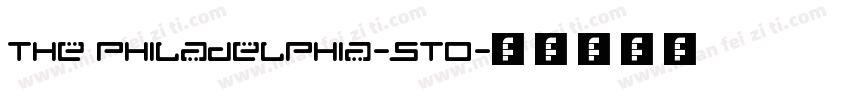 The Philadelphia-Sto字体转换